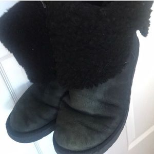 Authentic used ugg boots black